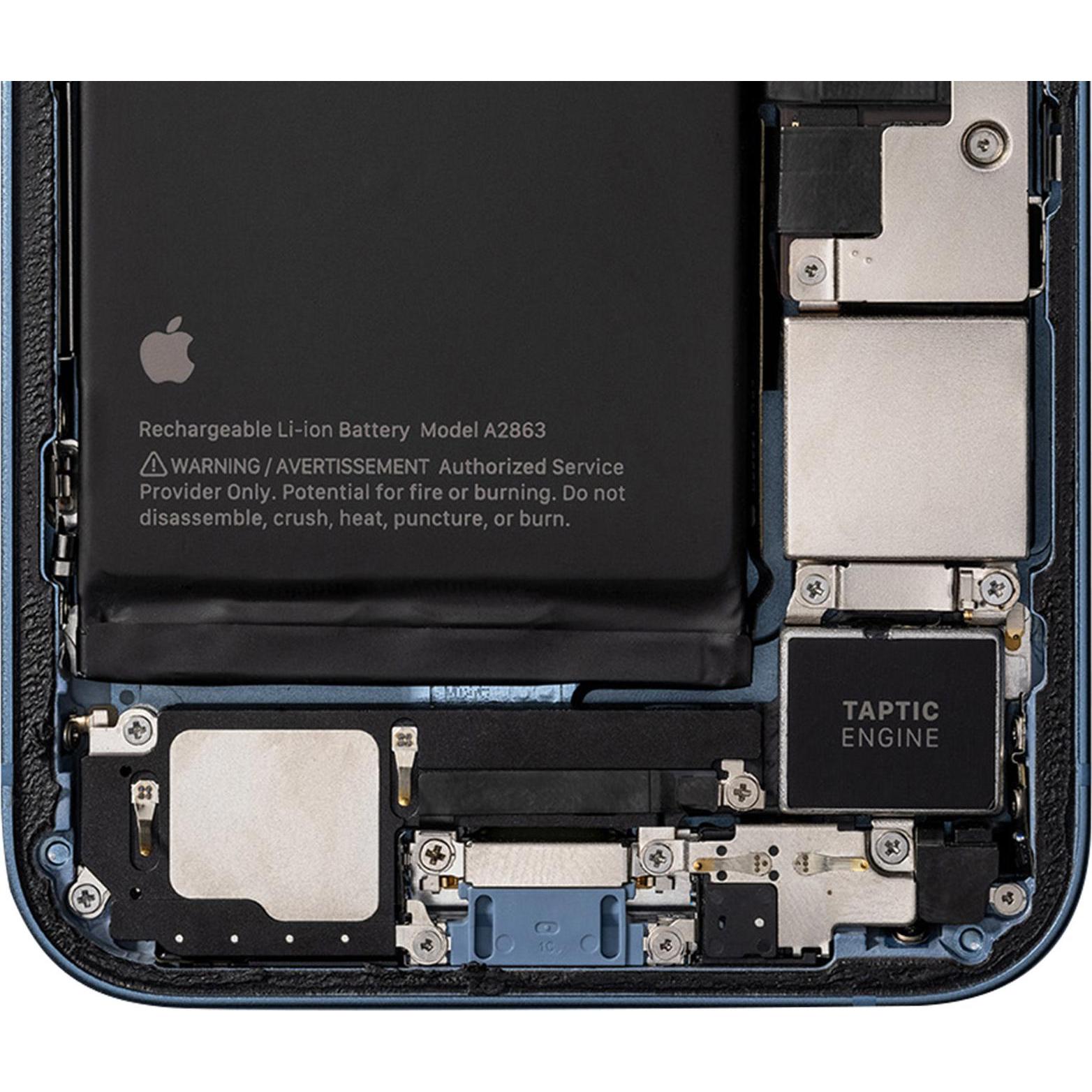 Clappio Lautsprecher Ersatzteil (iPhone 14), Mobilgerät Ersatzteile, Schwarz
