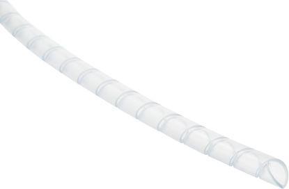 Produktbild HellermannTyton Spiralumwicklung PA Naturfarben, 4mm (Kabelspiralschlauch, 3000 cm)