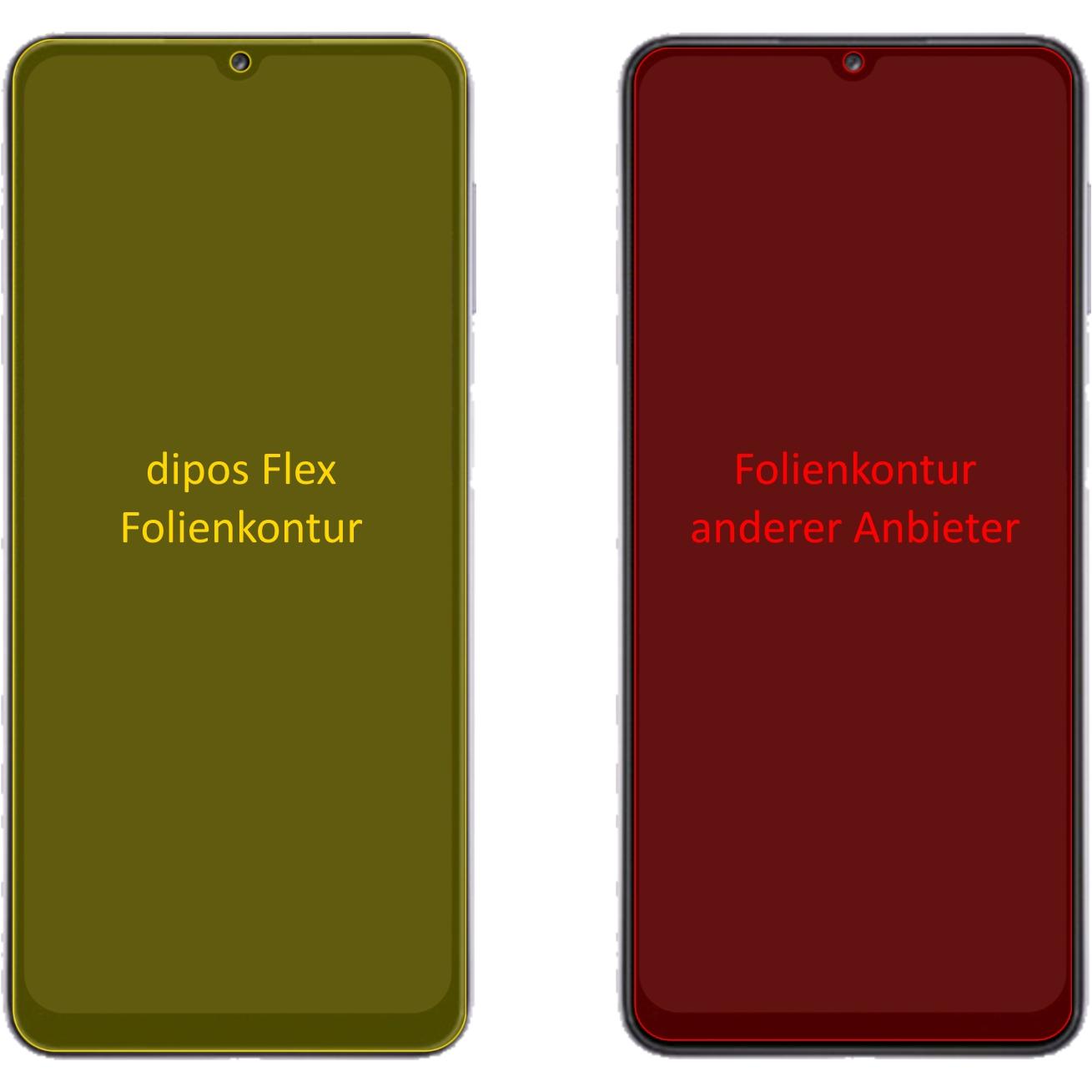 Thumbnail - Dipos Displayschutzfolie Full-Cover 3D (3 Stück, Samsung Galaxy S21), Smartphone Schutzfolie, Transparent