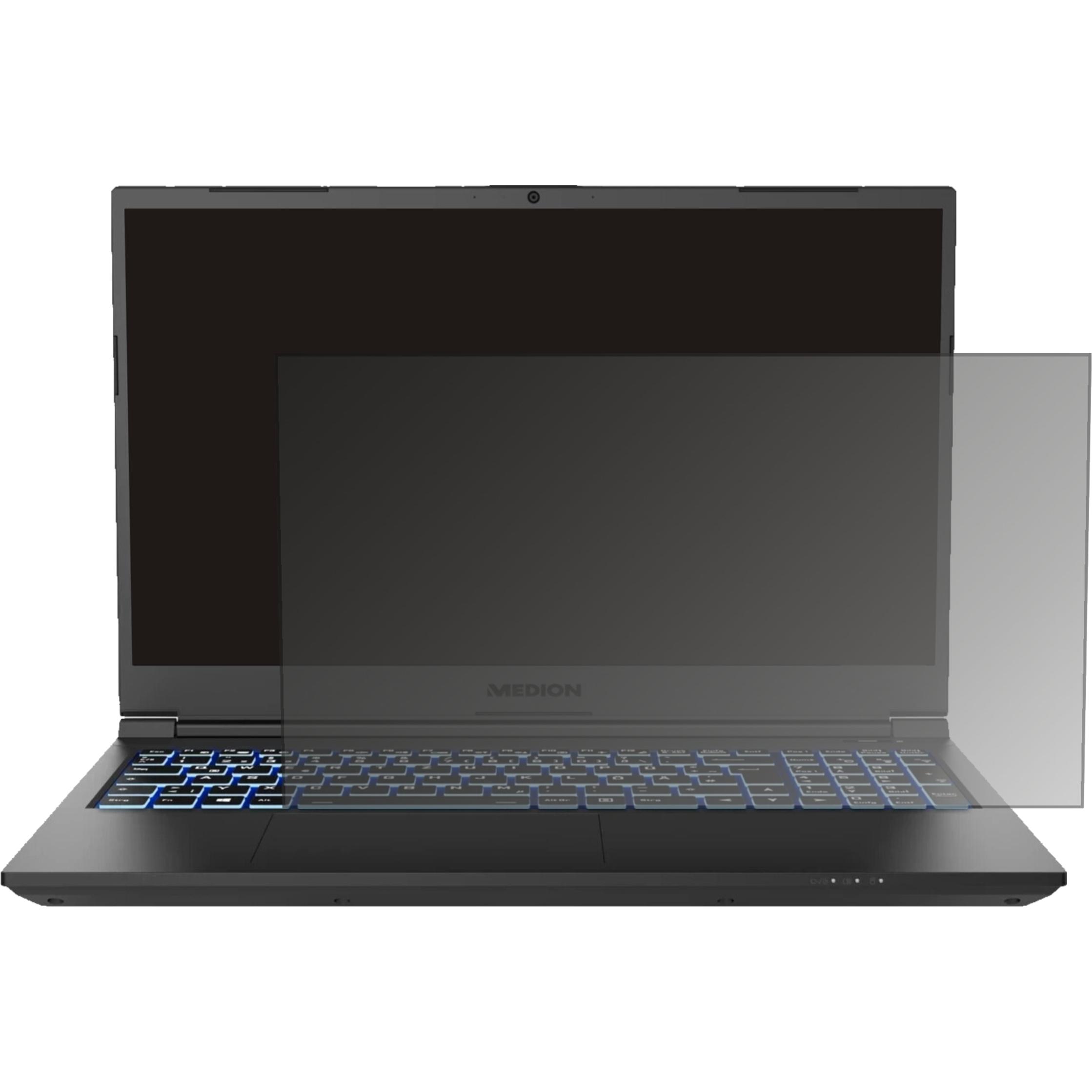 Dipos Blickschutzfolie 4-Way Privacy (15.60", 16 : 9), Notebook Schutzfolie