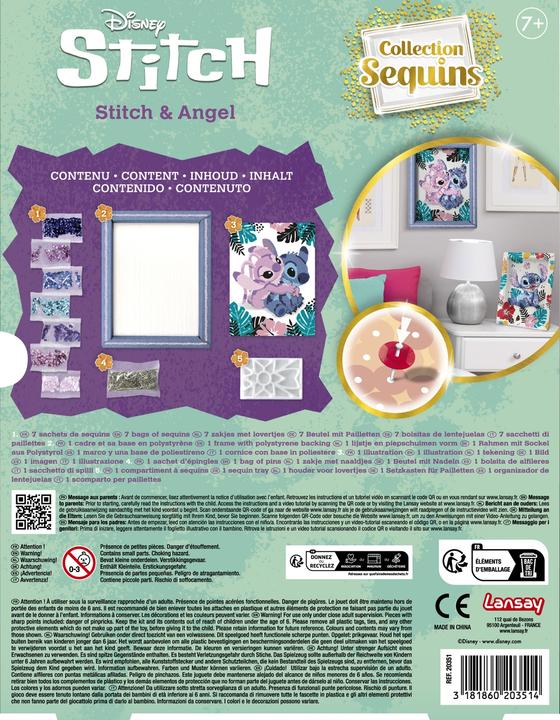 Image du produit Lansay Paillettenkunst Stitch & Angel