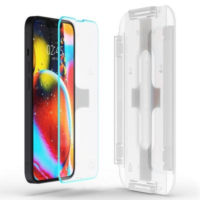 Produktbild Spigen TEMPERED GLASS GLAS.TR "EZ FIT" 2-PACK IPHONE 13 / 13 PRO ANTIBLUE (2 Stück, Apple iPhone 13, Apple iPhone 13 Pro)