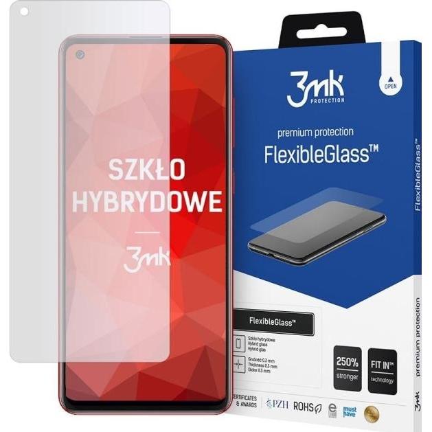 3MK hybrid glass Flexible 2.5D for Samsung Galaxy A21s (1 Stück, Samsung Galaxy A21s), Smartphone Schutzfolie, Transpare...