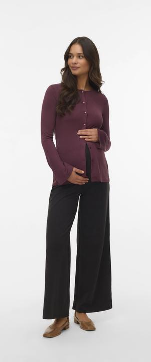 Produktbild Mamalicious Normal geschnitten Hohe Taille Hose Hose mit weitem Beinschnitt (L)