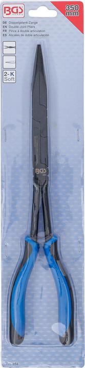Actual product image BGS Double-Joint Pliers straight Tips 350 mm (350 mm)