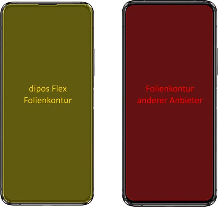 Produktbild Dipos Displayschutzfolie Full-Cover 3D (3 Stück, Asus Zenfone 7)
