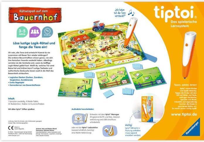 Actual product image tiptoi Puzzle fun farm (German)
