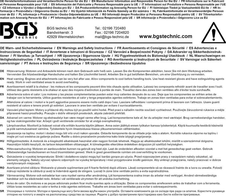 Actual product image BGS Synchron-Vergaser-Testgerät mit 4 Synchronuhren 29-tlg.