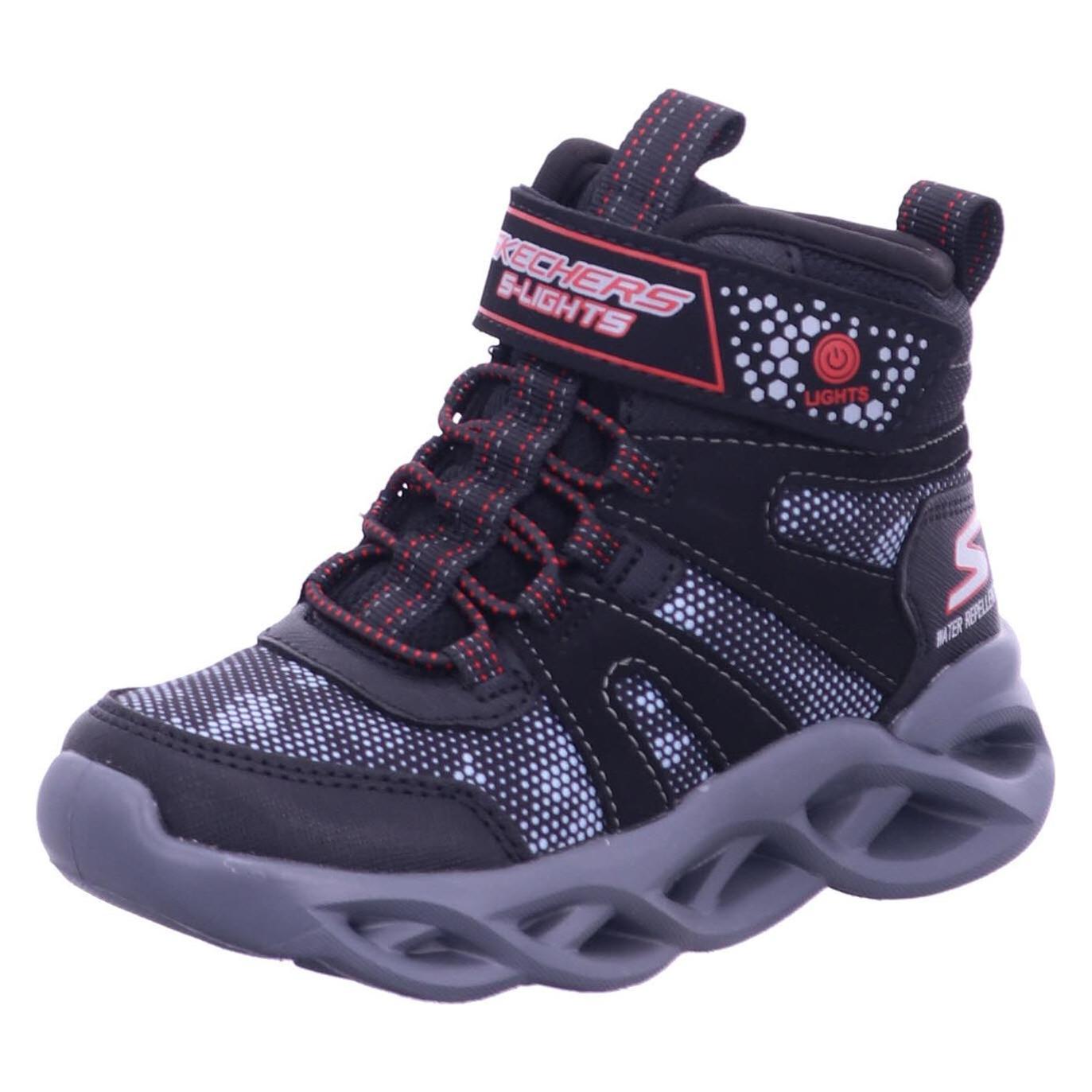 Skechers, Laarzen, S Lichten-Gedraaid-Brights-Zerrix, Zwart, (33)