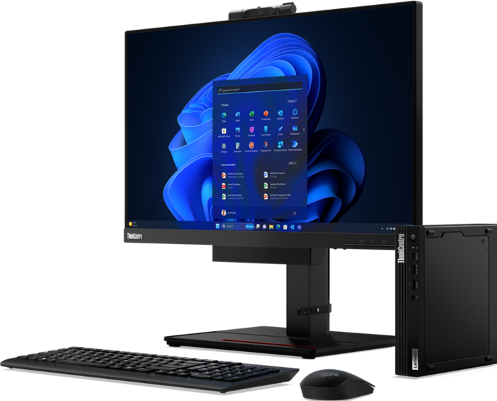 Produktbild Lenovo ThinkCentre M70q Mini PC i7-13700t 16Gb (Intel Core i7-13700T, 16 GB, 512 GB, UHD Graphics 770)