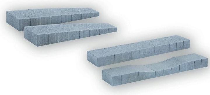 Produktbild Noch H0 Bahnsteig Epoche III IV, Set (4 teilig)