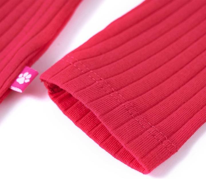 Immagine prodotto vidaXL Camicia a maniche lunghe per bambini rosa brillante 128,Materiale: 95 % cotone (128)