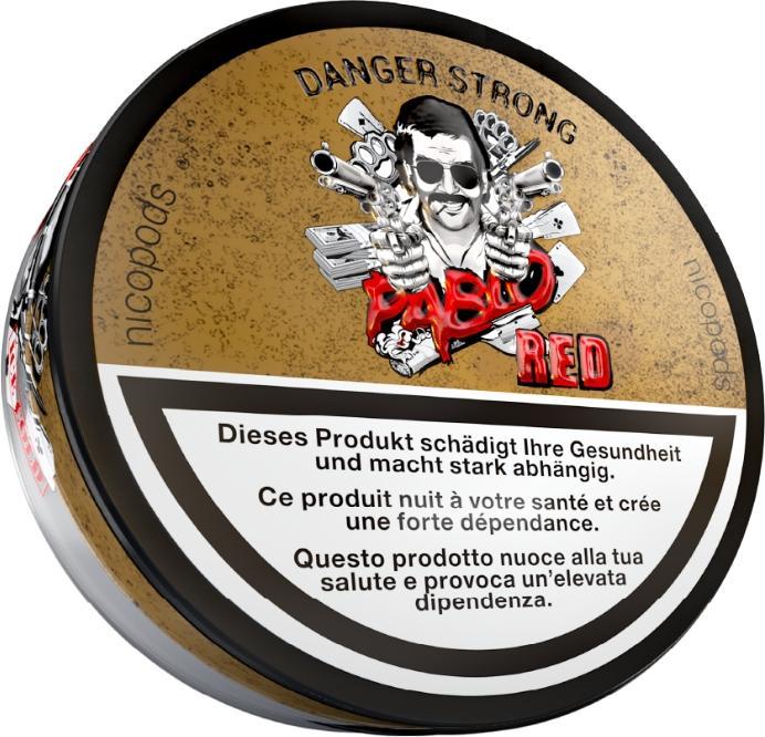 Produktbild Pablo RED 16g (White Portion, 30 mg)