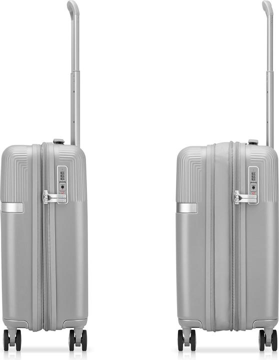 Immagine prodotto Roncato Carrello da cabina Airglam a 4 ruote S 55 cm con ripiegamento elastico (45 l)