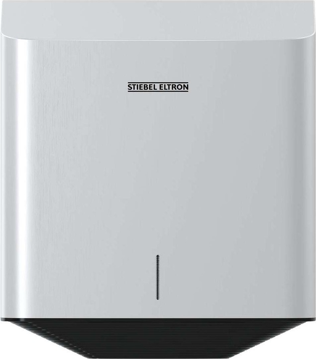 Actual product image Stiebel Eltron ULTRONIC Premium, hand dryer, electric, hygienic: air steriliser + HEPA filter, TÜV, stainless steel