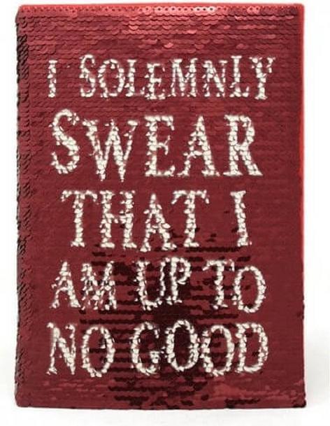 Notebook Premium Sequin Flip Style A5 (A5, Lined, Hardcover)