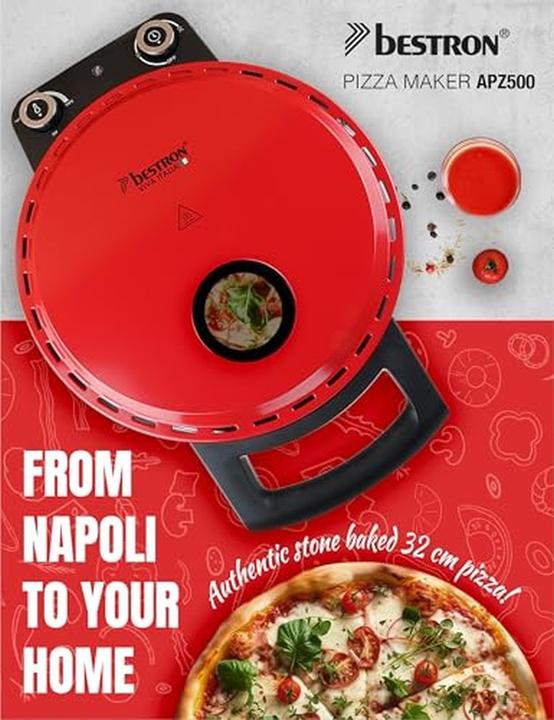 Produktbild Bestron Pizza Maker, rot