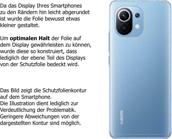 Produktbild Dipos Displayschutzfolie Antireflex (Xiaomi Mi 11)