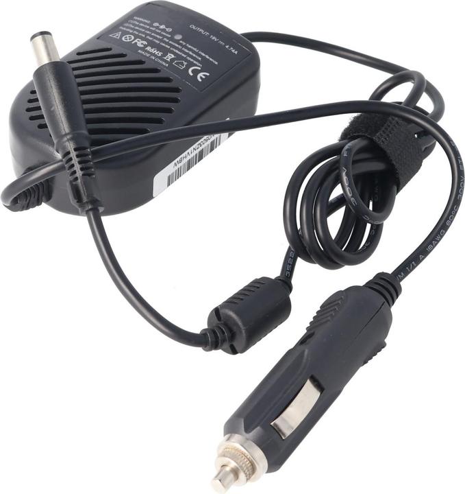 AccuCell Chargeur allume-cigare 12V pour ordinateur portable HP Compaq 19V 4,74A (90 W)