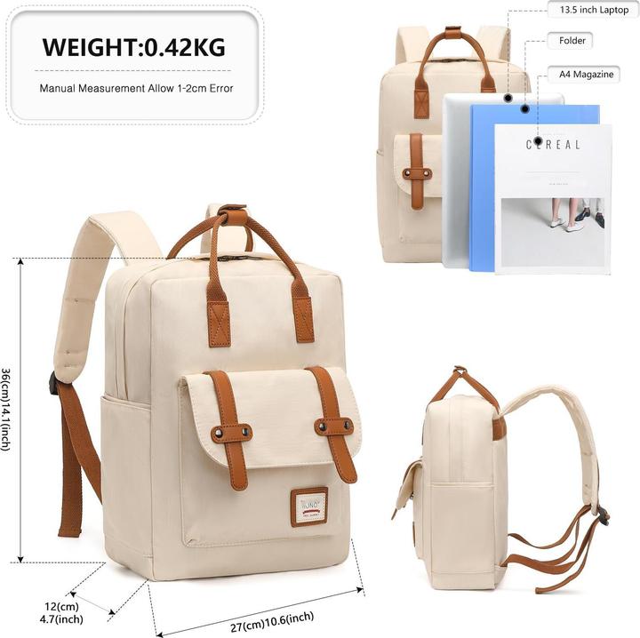 Produktbild Only-Bags.Store Schulrucksack Unisex College-Rucksack Leichter Schulranzen