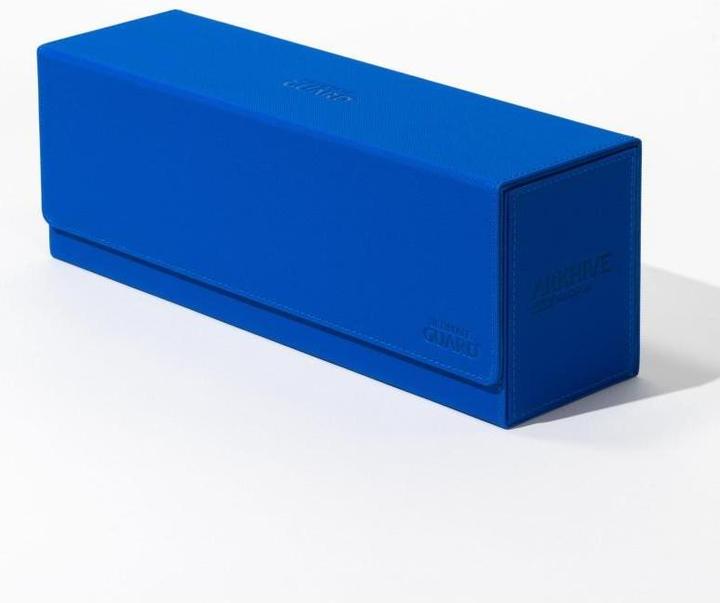 Actual product image Ultimate Guard Card Box XenoSkin Arkhive Monocolor 400+ Blue