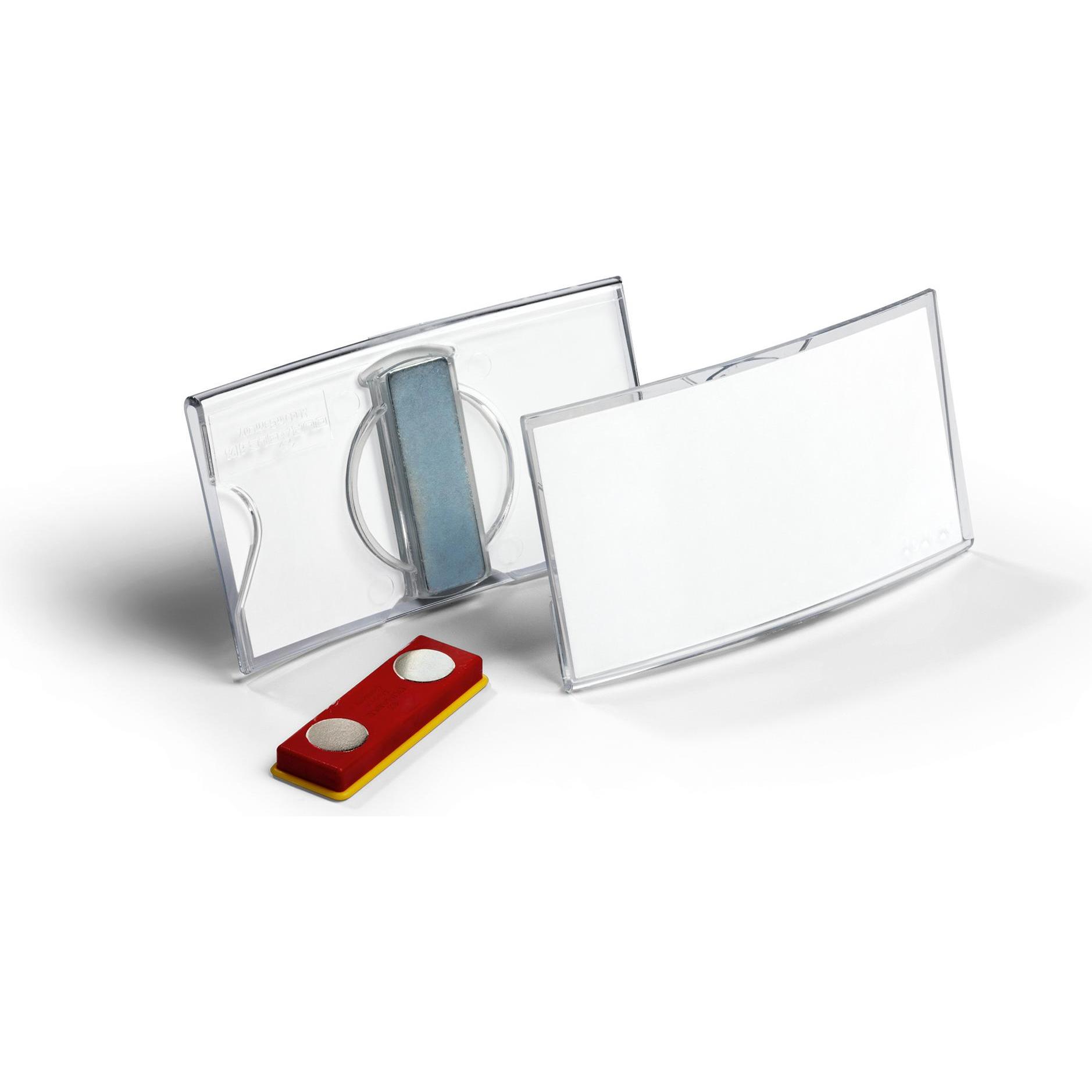 Durable, Informationsschild, Namensschild mit Magnet