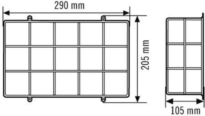 Image du produit Esylux Panier de protection ws Accessoires ST