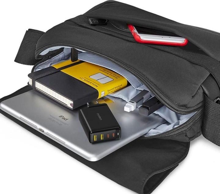 Produktbild Choetech Ladegerät GaN 140W 4 Ports (2x USB C, 2x USB) schwarz (PD6005) (140 W, 1 Port)