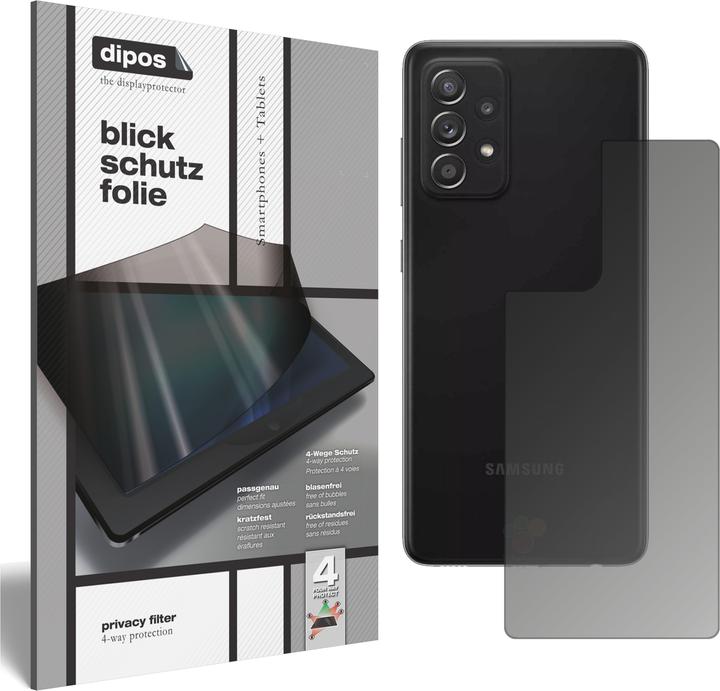 Produktbild Dipos Blickschutzfolie 4-Way Privacy (1 Stück, Samsung Galaxy A52s 5G)