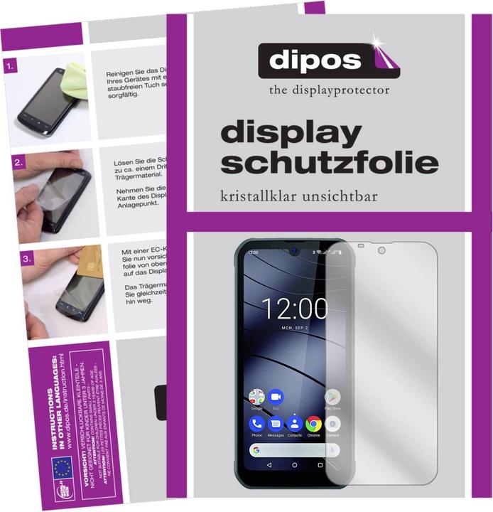 dipos I Pellicola Protettiva Opaco Compatibile con Gigaset GS290 Protezione Vetro Flessibile 9H
