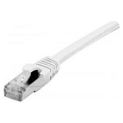 Générique Cat6 RJ45 Patch cable F/UTP PVC ecofriendly white - 1m (U/UTP, CAT6, 1 m), Netzwerkkabel