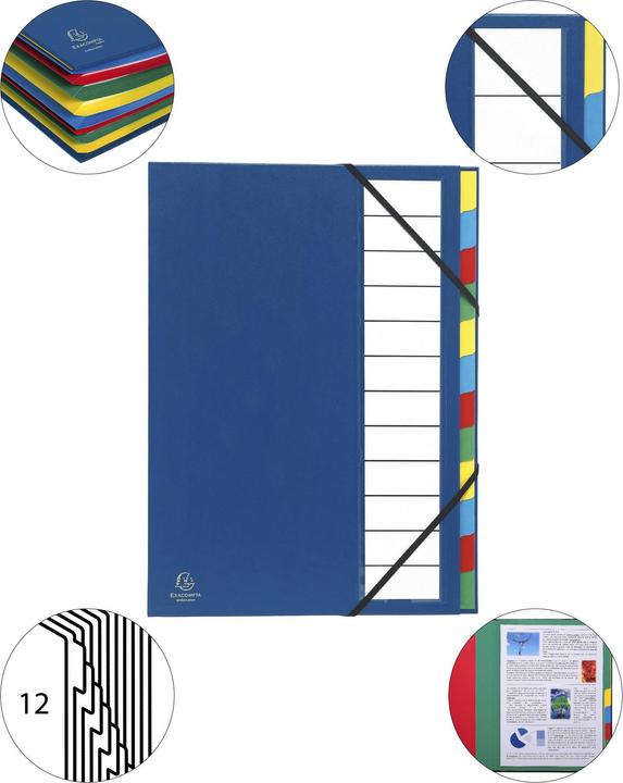 Produktbild Exacompta ORDONATOR - Ordnungsmappen A4 (A4, 1x)