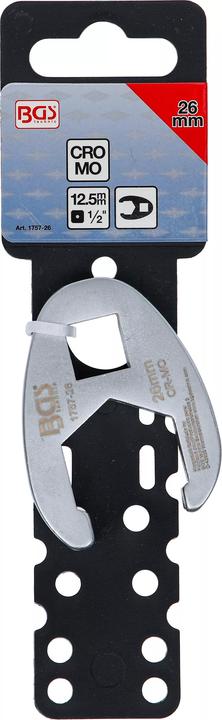 Immagine prodotto BGS Chiave a zampa di gallo 12,5 mm (1/2") 26 mm (26 mm)