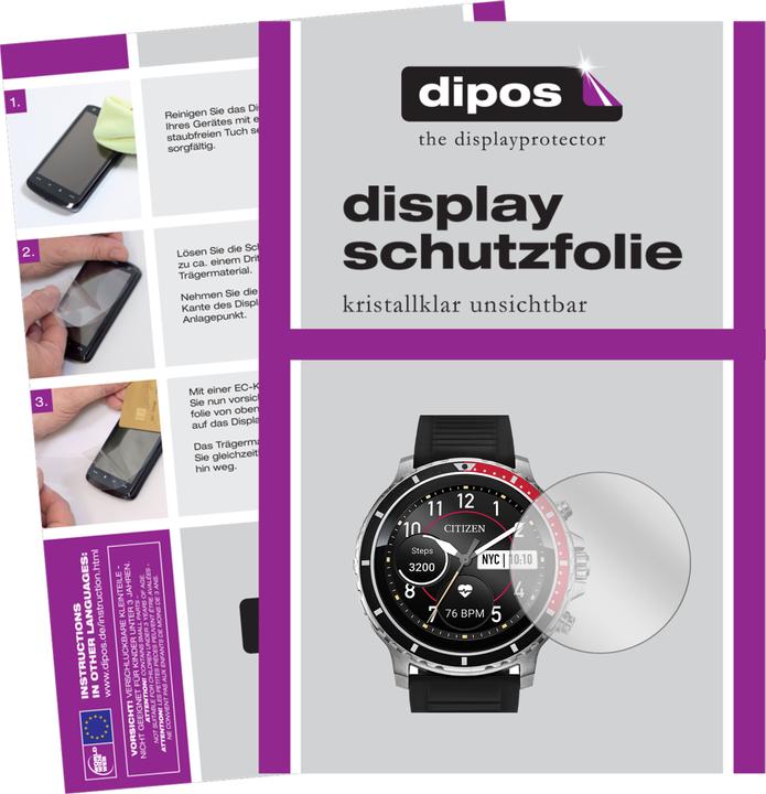 Image du produit Dipos Film de Protection d’écran Crystalclear (Citizen CZ Smart)