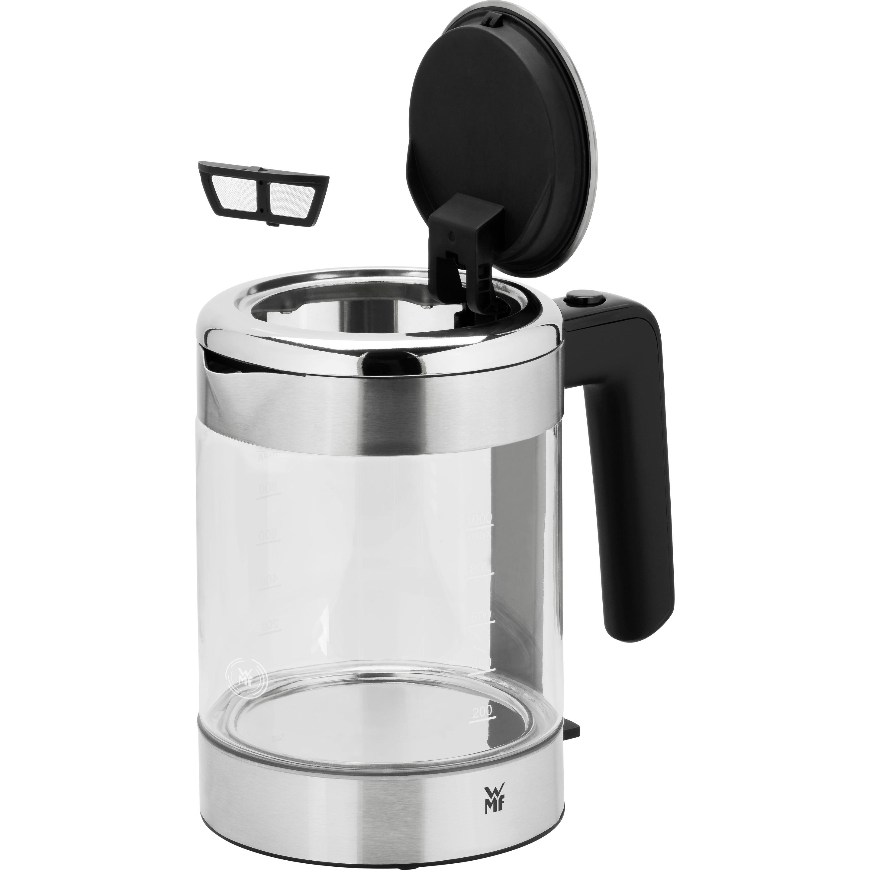 Thumbnail - WMF KÜCHENminis Reisewasserkocher kabellos / Glas-Wasserkocher klein 1l, Wasserkocher, Transparent