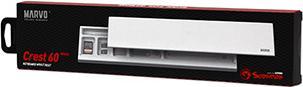 Actual product image Marvo Crest 60 white / ergonomic keyboard pad