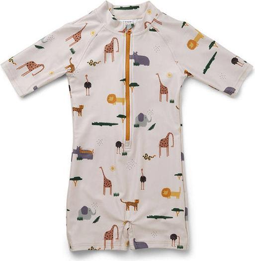 Produktbild Liewood Schwimmanzug Max Safari Sandy Mix UV Schutz + (116, 122)