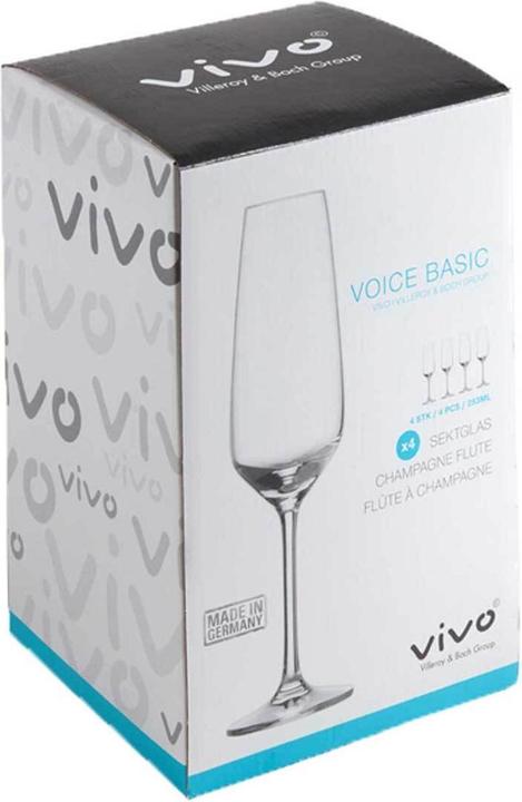 Produktbild Vivo by Villeroy & Boch Voice Basic (28.30 cl, 4 Gläser, Sektgläser)