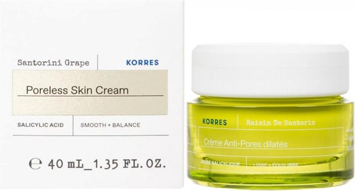 Actual product image Korres Crème pour la peau Santorini Grape Poreless - 40 ml (40 ml, 24h cream)