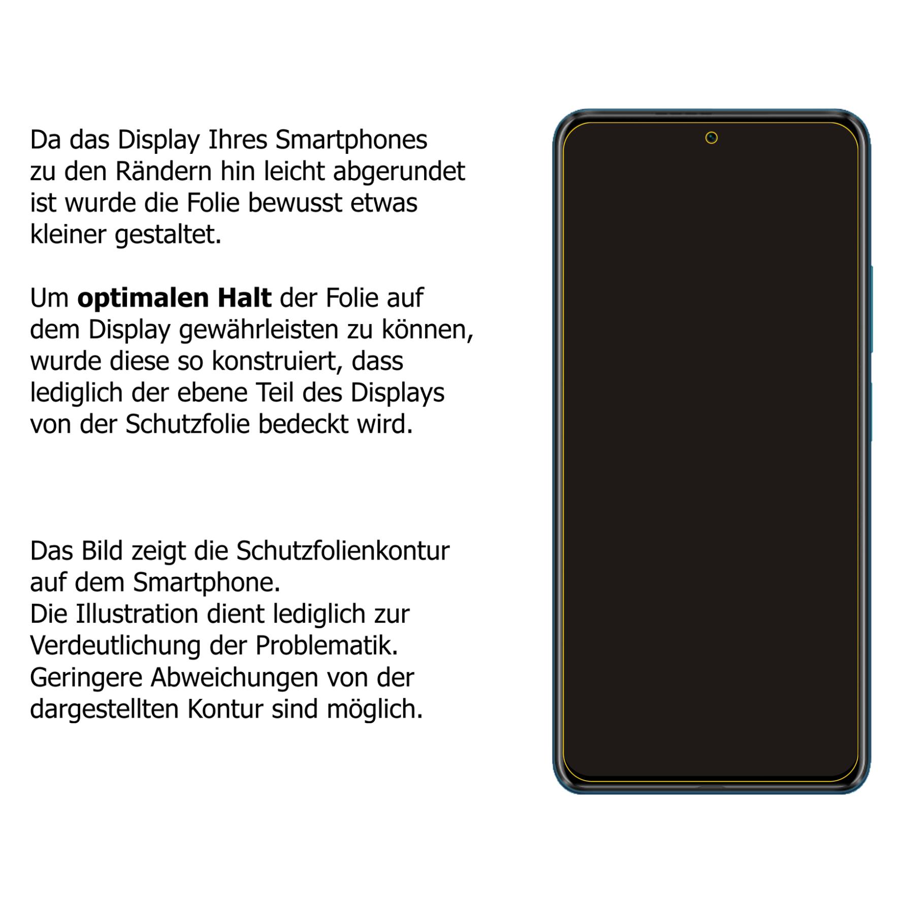 dipos I 2X Pellicola Protettiva antiriflesso Compatibile con Oppo F3