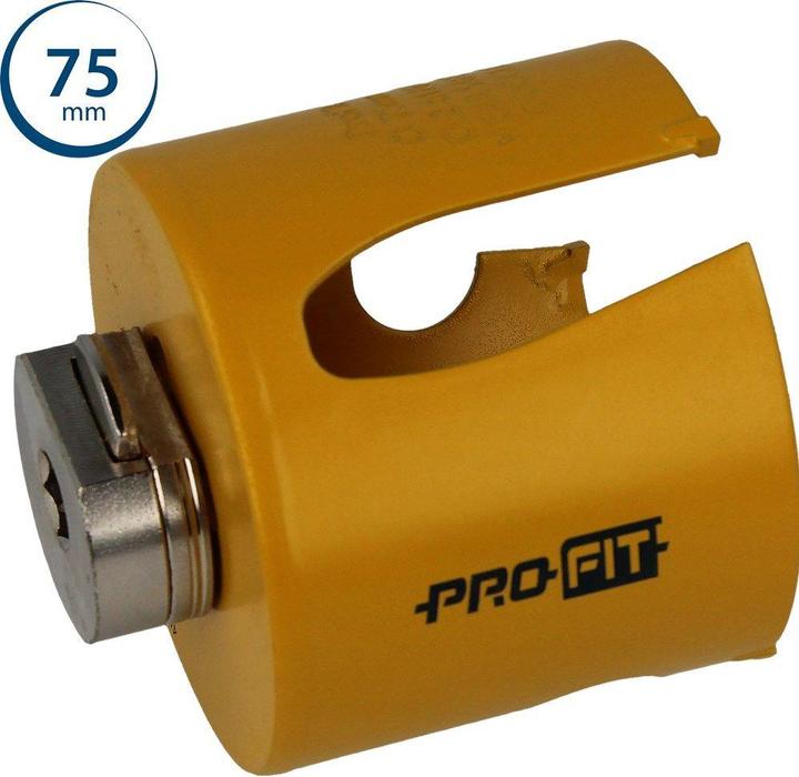 Productafbeelding Areco Pro-fit gatzagen met tct tanden en geïntegreerde click&drill adapter 76 mm (75 mm)