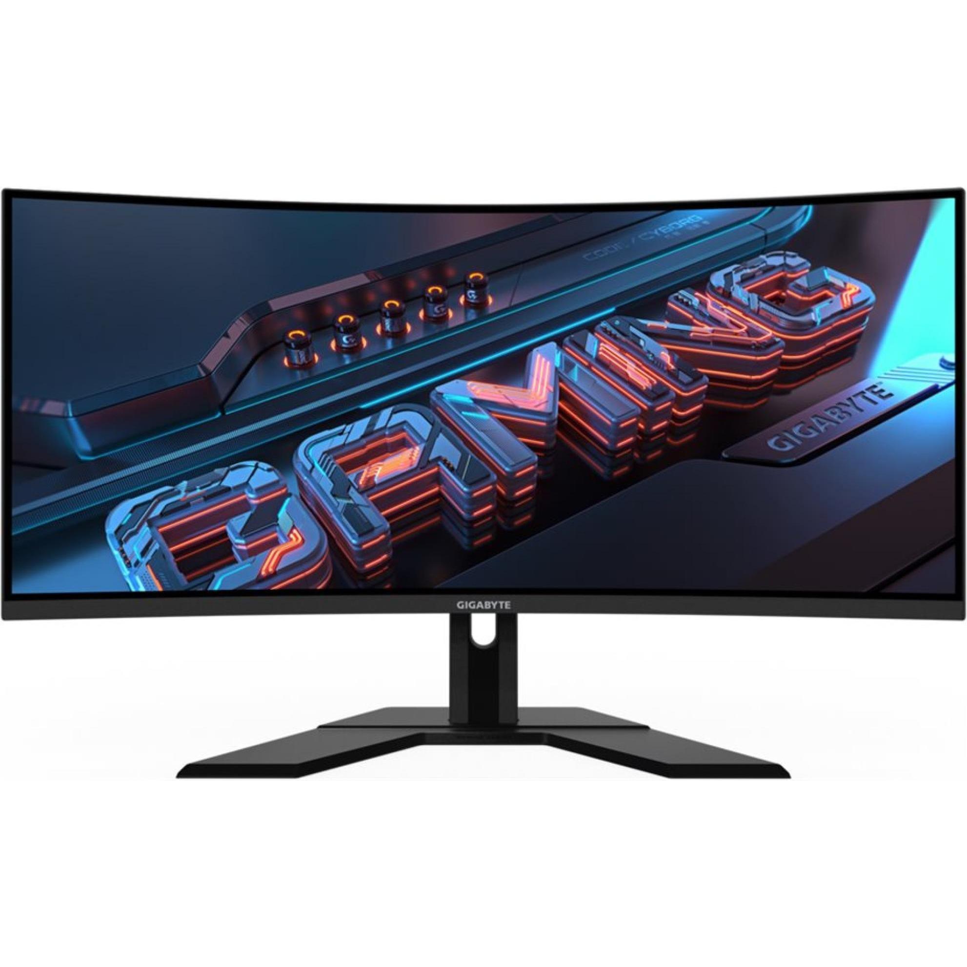 Gigabyte G34WQCP (3440 x 1440 Pixel, 34"), Monitor, Schwarz