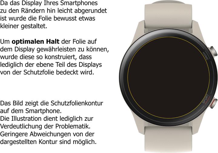 Actual product image Dipos Screen Protector Anti-Glare (Xiaomi Mi Watch)