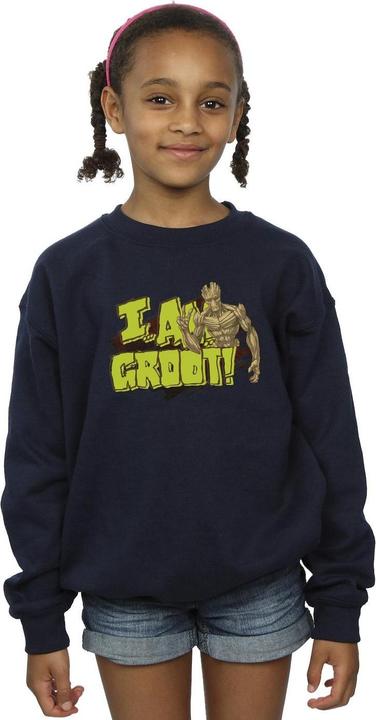 Produktbild Guardians of the Galaxy I Am Groot Sweatshirt Mädchen (128)
