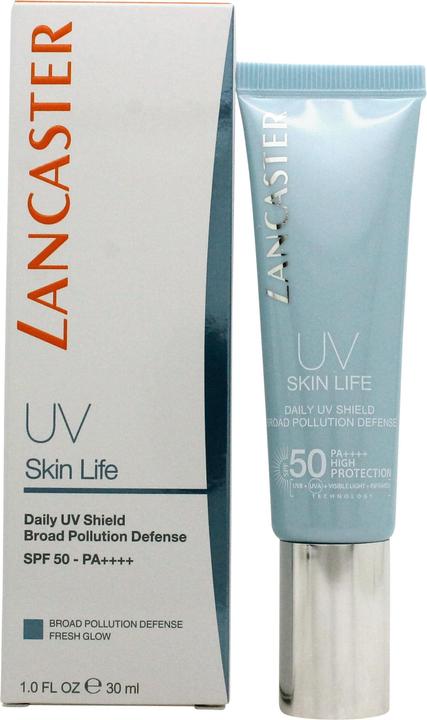Actual product image Lancaster Skin Life Daily UV Shield Broad Pollution Defence SPF50 (Sun cream face, SPF 50, 30 ml)