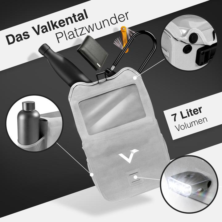 Actual product image Valkental Front Pack (7 l, Handlebar bag)