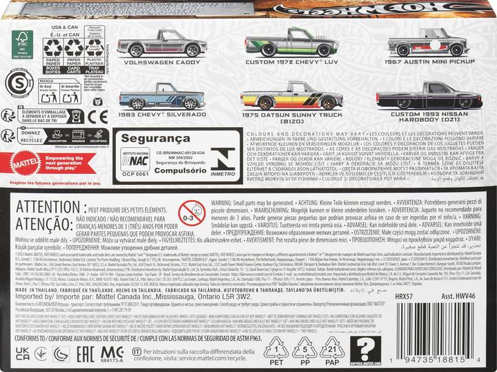 Valeurs nutritives et ingrédients Hot Wheels HRX57