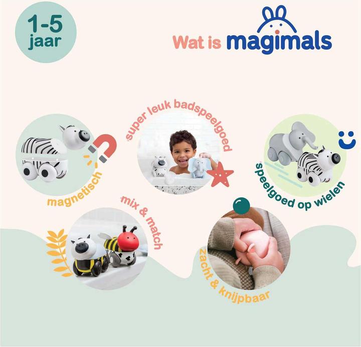 Produktbild Clics Magimals Wheely Safari Box