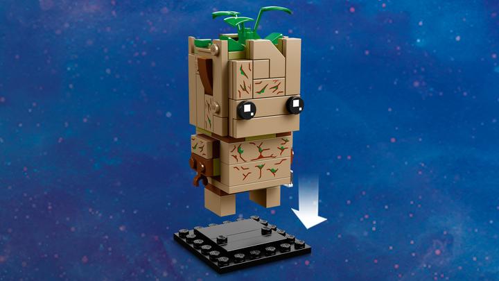 Immagine prodotto LEGO Groot e Rocket (41626, LEGO Brickheadz)