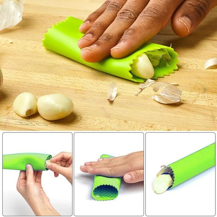 Produktbild ASMI Knoblauchschäler, Knoblauchroller aus Silikon